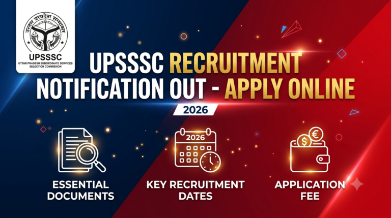 UPSSSC FSL Recruitment 2026