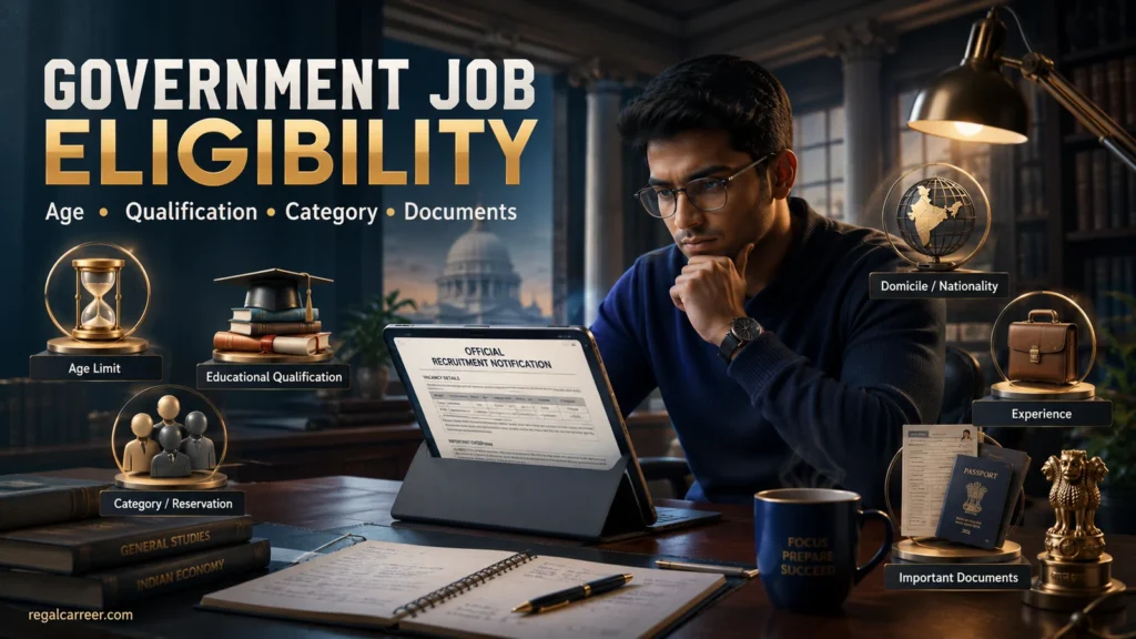 Government Job Eligibility Explained: Age, Qualification, Category & More