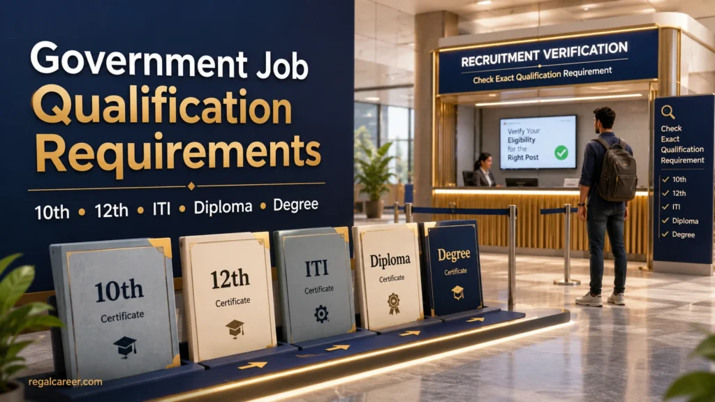 Government Job Qualification Requirements: 10th, 12th, ITI, Diploma, Degree, Equivalence & Higher Qualification Rules