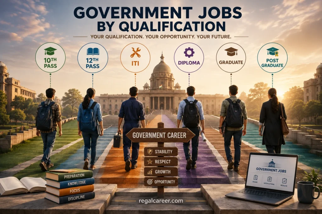 Government Jobs by Qualification: 10th, 12th, ITI, Diploma, Graduate & Postgraduate Roadmap